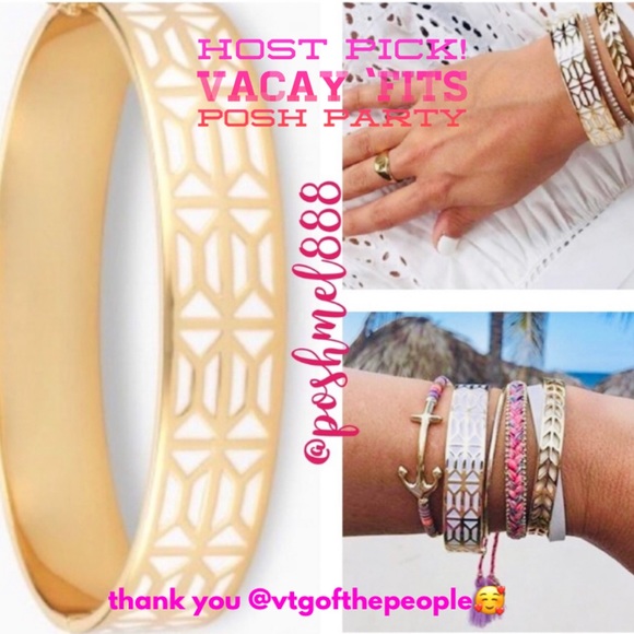 Stella & Dot Jewelry - :: Stella & Dot Breezeblock Enamel Bangle